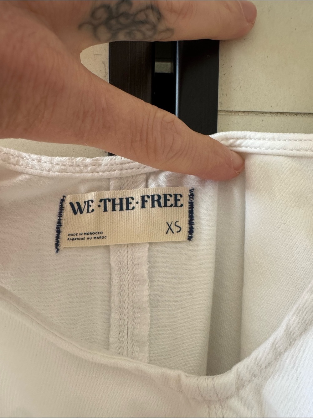 We The Free White High Roller Shortall - Picture 4 of 5
